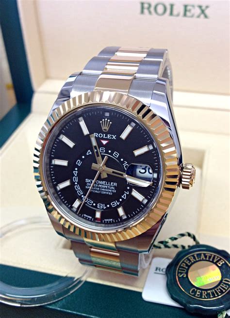 rolex sky dweller leather replica|rolex watches for sale.